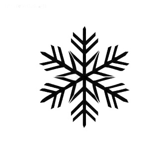 Snow flake christmas listed in snowflakes decals.