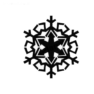 Snow flake christmas listed in snowflakes decals.