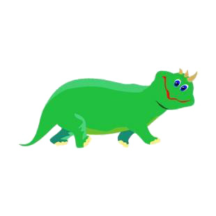 Baby triceratops listed in dinosaurs decals.