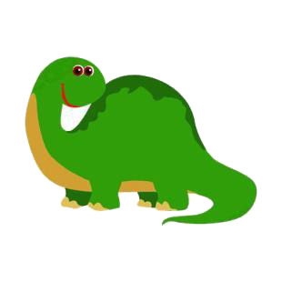 Tyrannosaurus listed in dinosaurs decals.