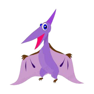 Pterodactyl listed in dinosaurs decals.