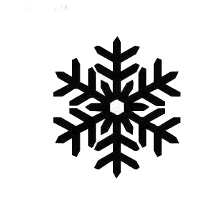 Snow flake christmas listed in snowflakes decals.