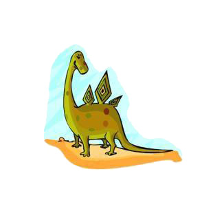 Stegosaurus listed in dinosaurs decals.
