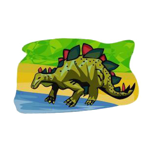 Stegosaurus  listed in dinosaurs decals.