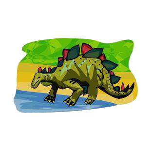 Stegosaurus  listed in dinosaurs decals.