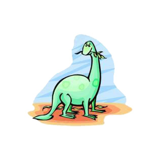 Tyrannosaurus listed in dinosaurs decals.