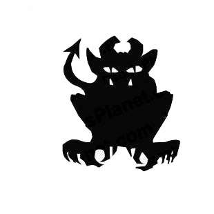 Gargoyle medieval myth listed in fantasy decals.