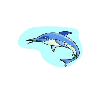 Ichthyosaurus listed in dinosaurs decals.