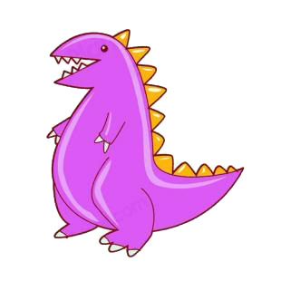 Purple dinosaur listed in dinosaurs decals.