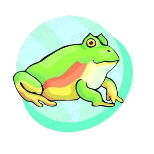 Hoptoad listed in amphibians decals.