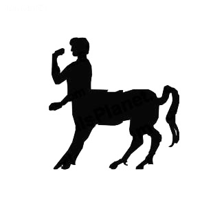 Centaur medieval myth listed in fantasy decals.