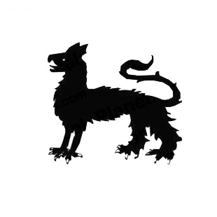 Dragon medieval myth listed in fantasy decals.