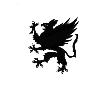 Dragon medieval myth listed in fantasy decals.