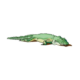 Alligator listed in reptiles decals.