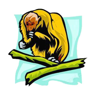 Baboon listed in monkeys decals.