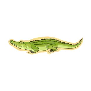 Alligator listed in reptiles decals.