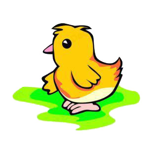 Chick listed in farm decals.