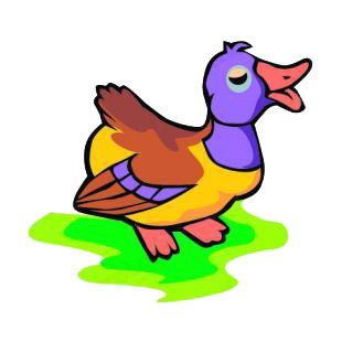 Duck listed in farm decals.