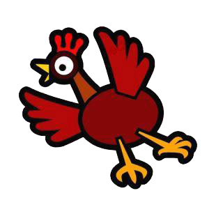 Chicken  listed in farm decals.