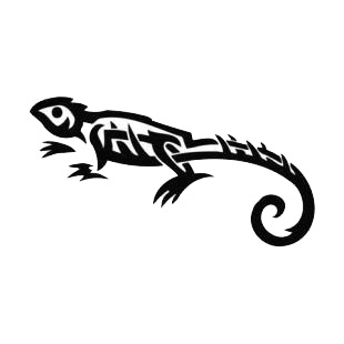 Lizard tattoo listed in reptiles decals.