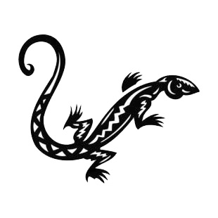 Lizard tattoo listed in reptiles decals.