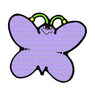 Skeptical buttefly listed in insects decals.