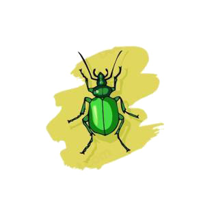 Scarab listed in insects decals.