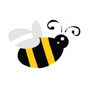 Bee listed in insects decals.