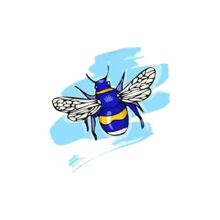 Bumble bee listed in insects decals.