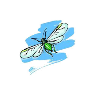 Fly listed in insects decals.