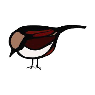 Bird listed in birds decals.