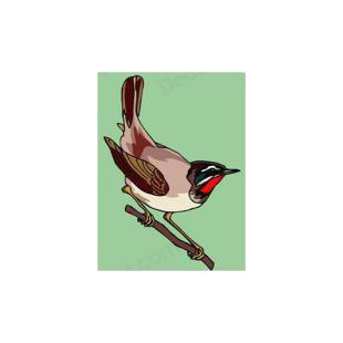 Nightingale listed in birds decals.