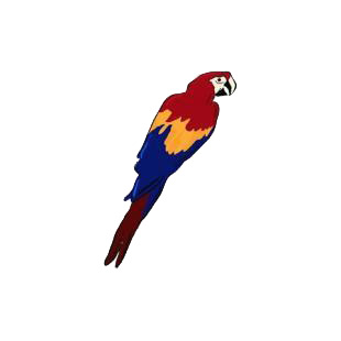 Parrot listed in birds decals.