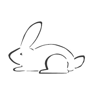 Rabbit listed in rabbits decals.