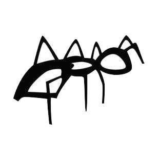 Ant listed in insects decals.