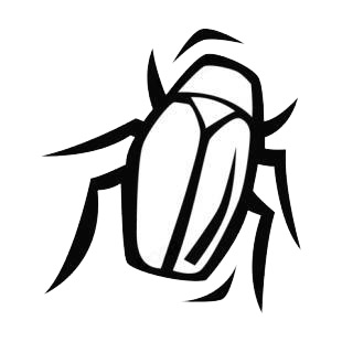 Roach listed in insects decals.