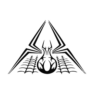 Spider tattoo listed in spiders decals.