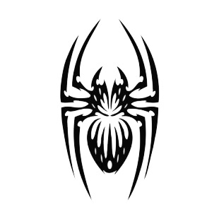Spider tattoo listed in spiders decals.