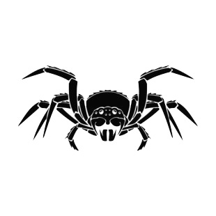 Tarantula tattoo listed in spiders decals.