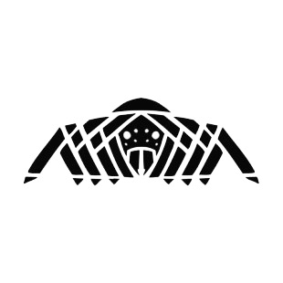 Tarantula tattoo listed in spiders decals.