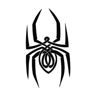 Spider tattoo listed in spiders decals.