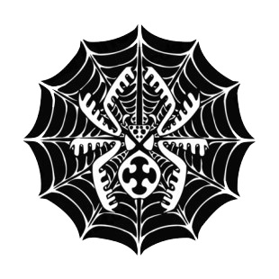 Spider tattoo listed in spiders decals.