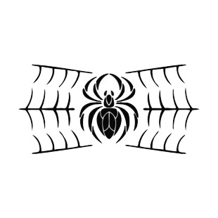 Spider tattoo listed in spiders decals.