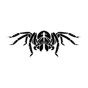 Tarantula listed in spiders decals.