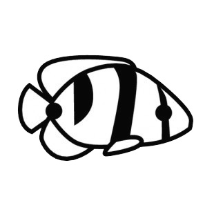 Fish listed in more animals decals.