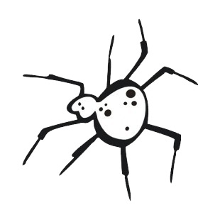 Spider listed in more animals decals.