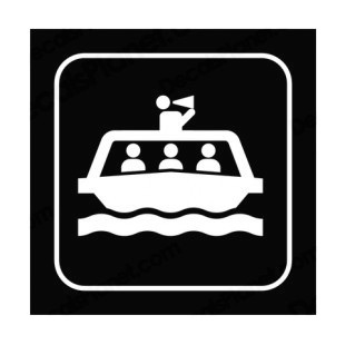 Coast guard sign listed in other signs decals.