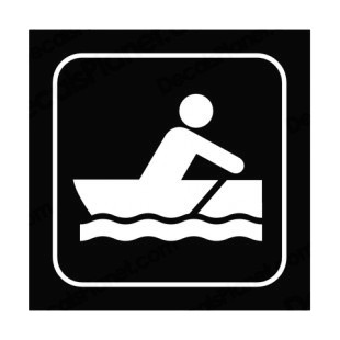 Boating sign listed in other signs decals.