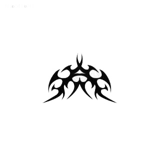 Tribal tattoo shape listed in other decals.