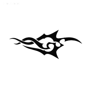 Tribal tattoo shape listed in other decals.